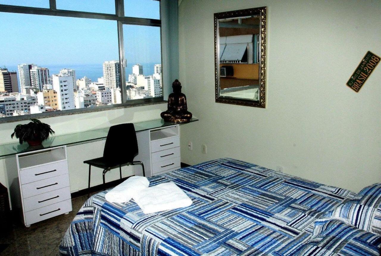 Vista Top Para A Praia De Ipanema E Lagoa - Apartamento Com Wifi, Ar E Cozinha Rio de Janeiro Exterior photo